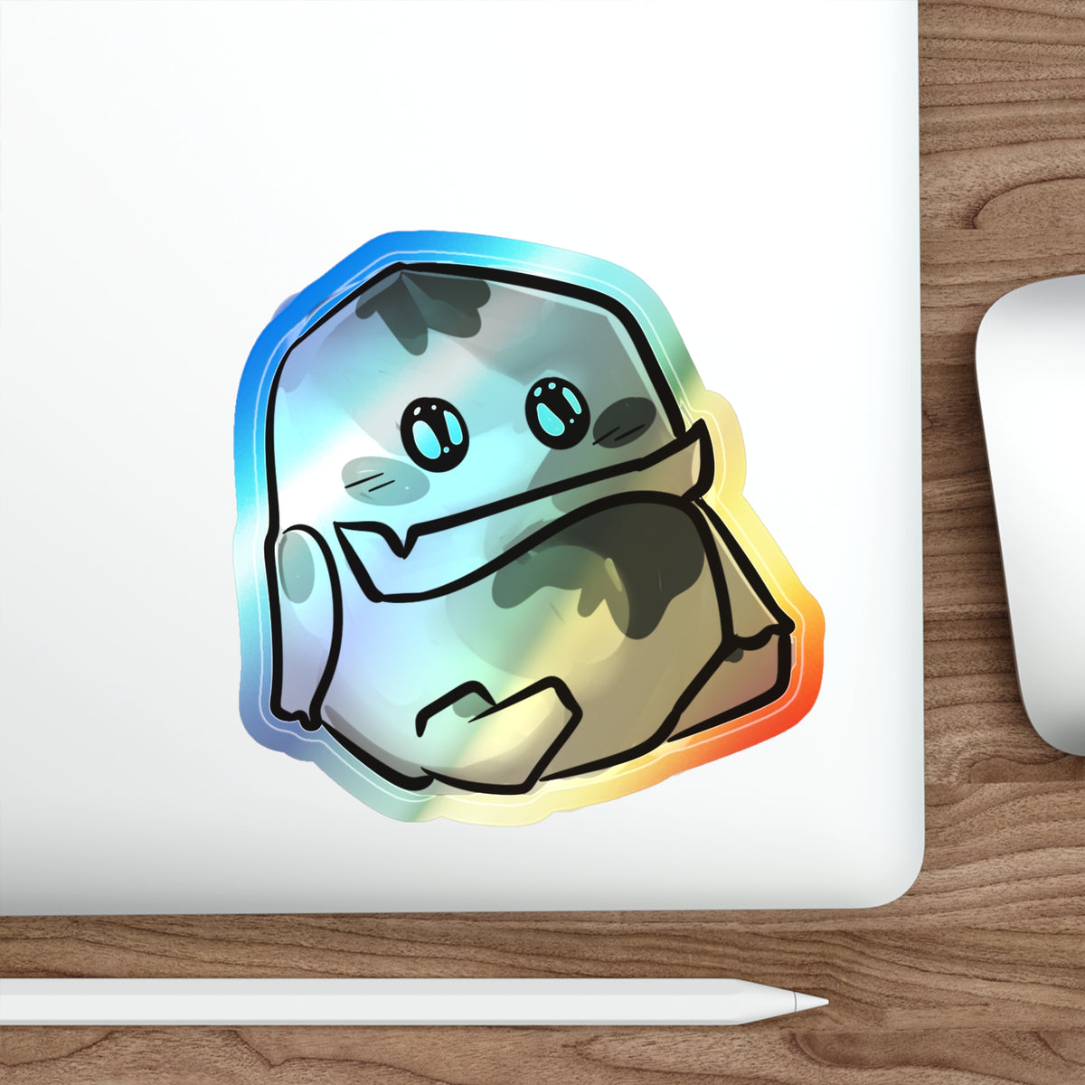 Little Izzy Holographic Sticker (Chibi-Style)