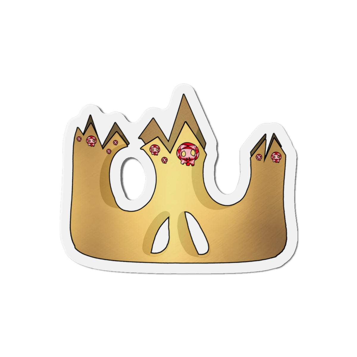 Crown Skull Magnet