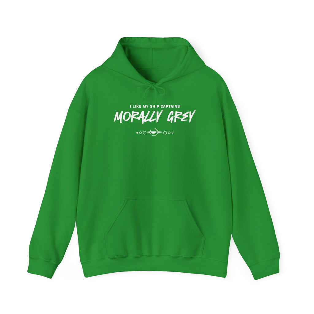 I Like My Ship Captains Morally Grey Hoodie - Colors