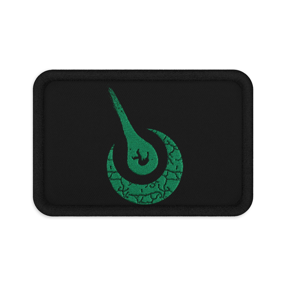 Maurice Africh Logo Embroidered Patch (Teal)