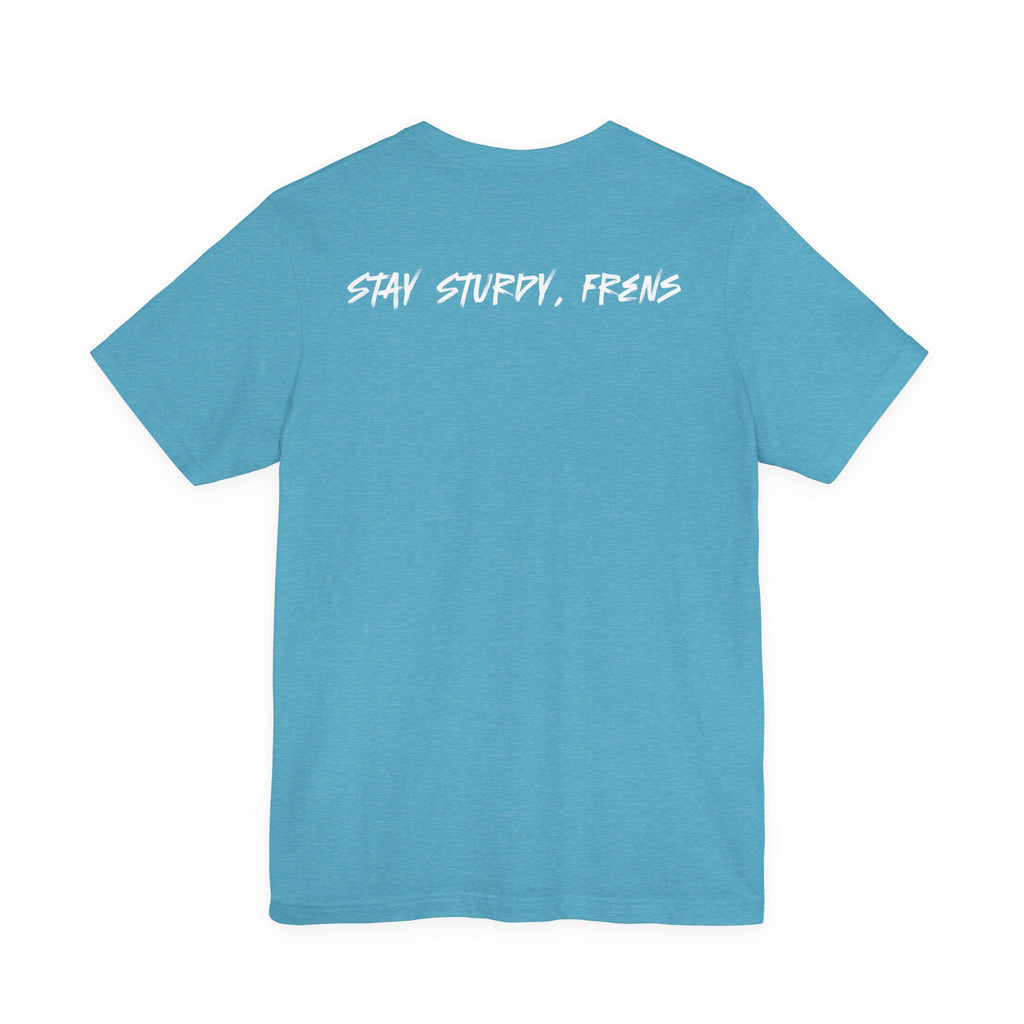 Stay Sturdy, Frens Crest Tee - Heathers