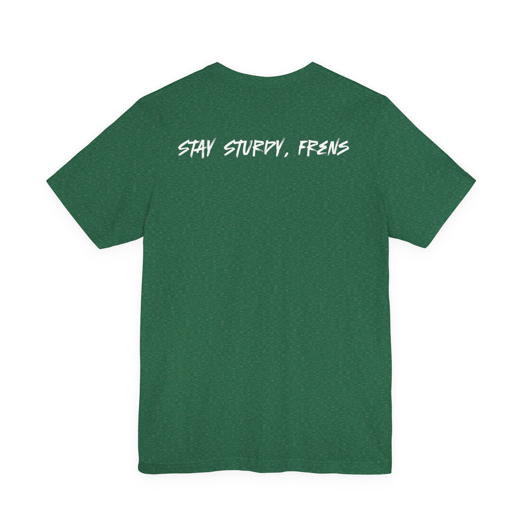 Stay Sturdy, Frens Crest Tee - Heathers