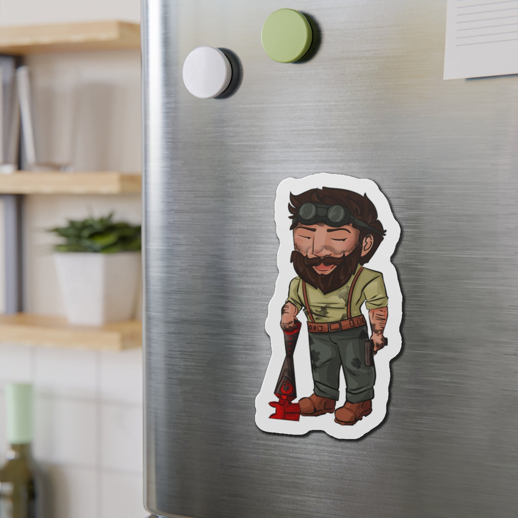 Bones Magnet (Chibi-Style)
