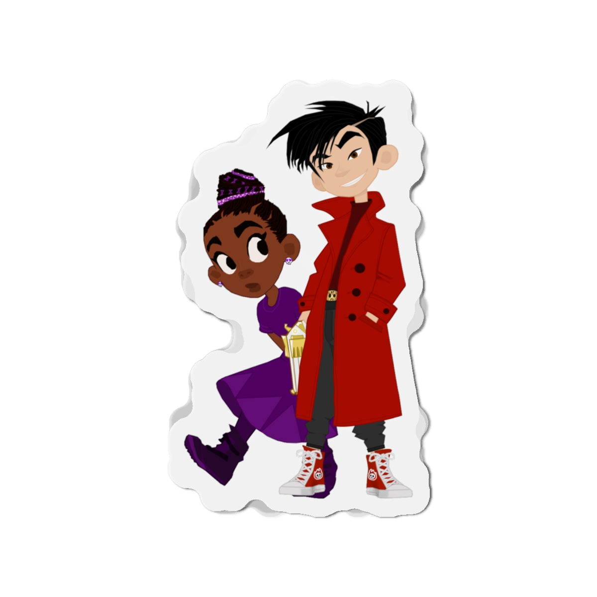Grey and Minn Magnet (Kid Crew)
