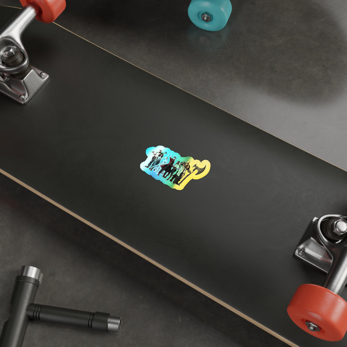 The Crew Holographic Sticker