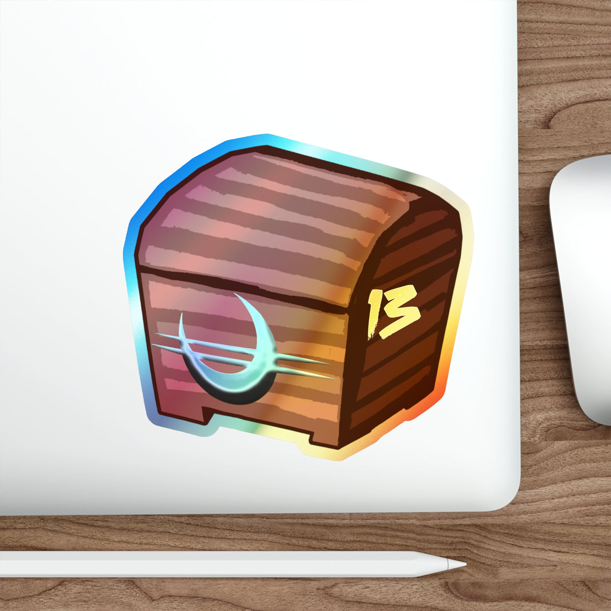 Loot Box 13 Holographic Sticker