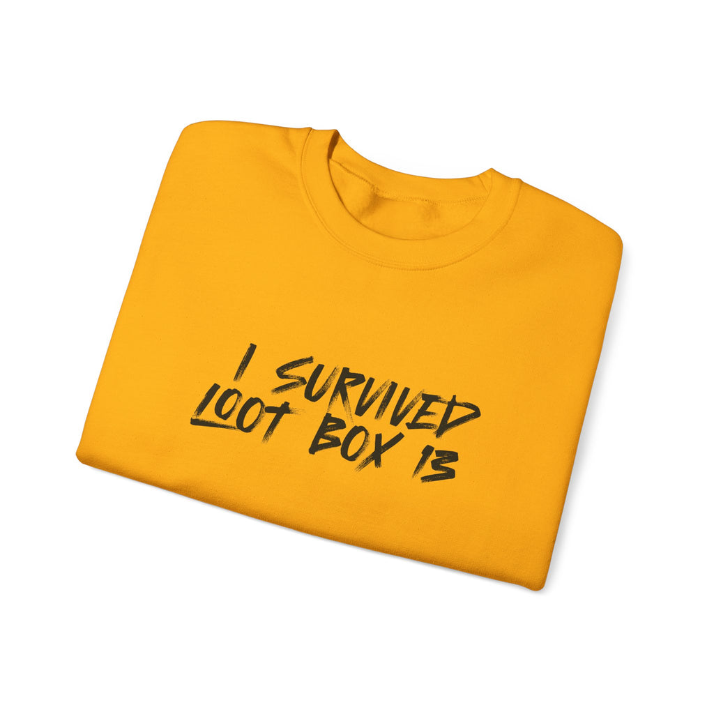 I Survived Loot Box 13 Crewneck Sweatshirt