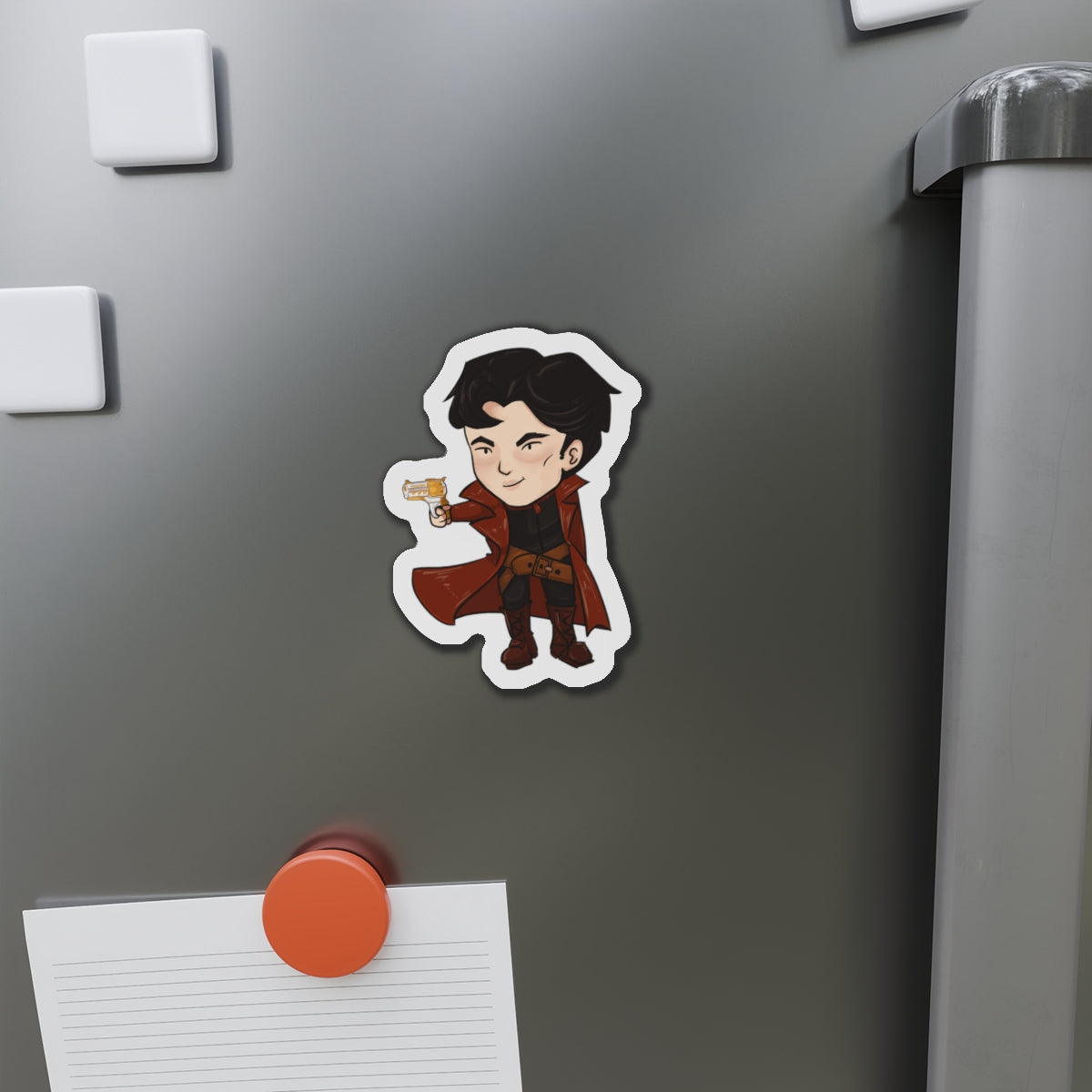 Grey Magnet (Chibi-Style)