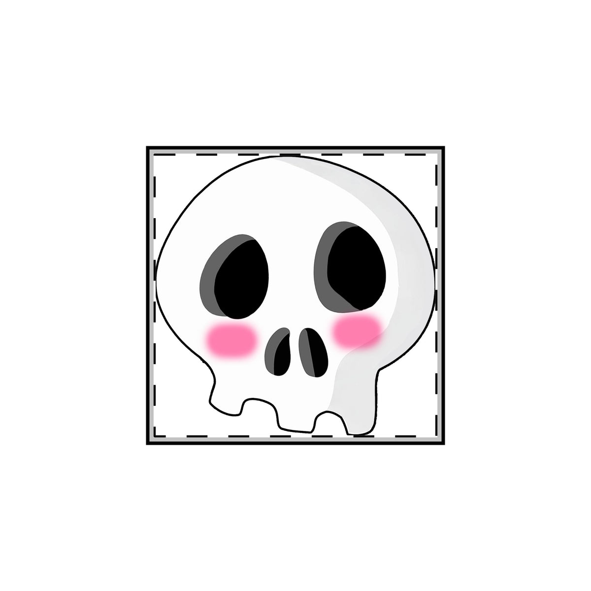 Shy Skull Pin