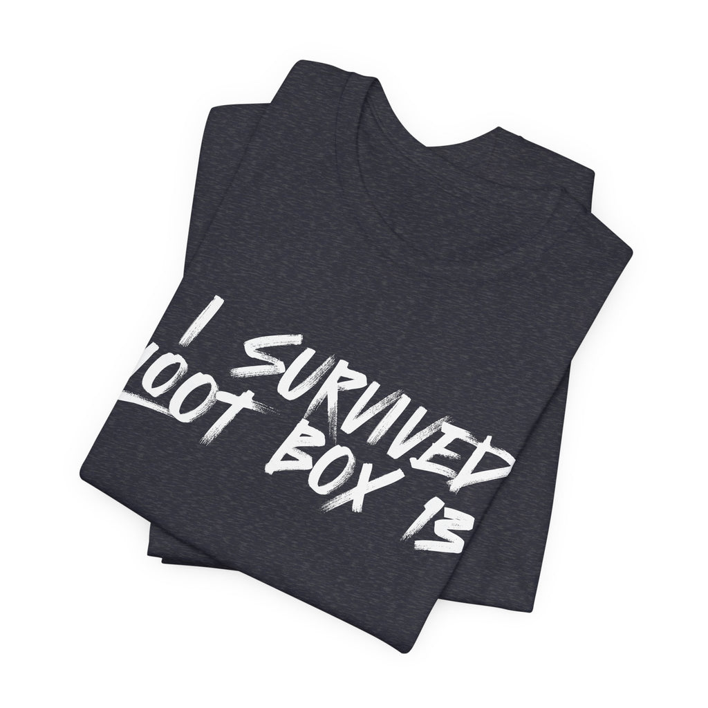 I Survived Loot Box 13 Tee - Heathers
