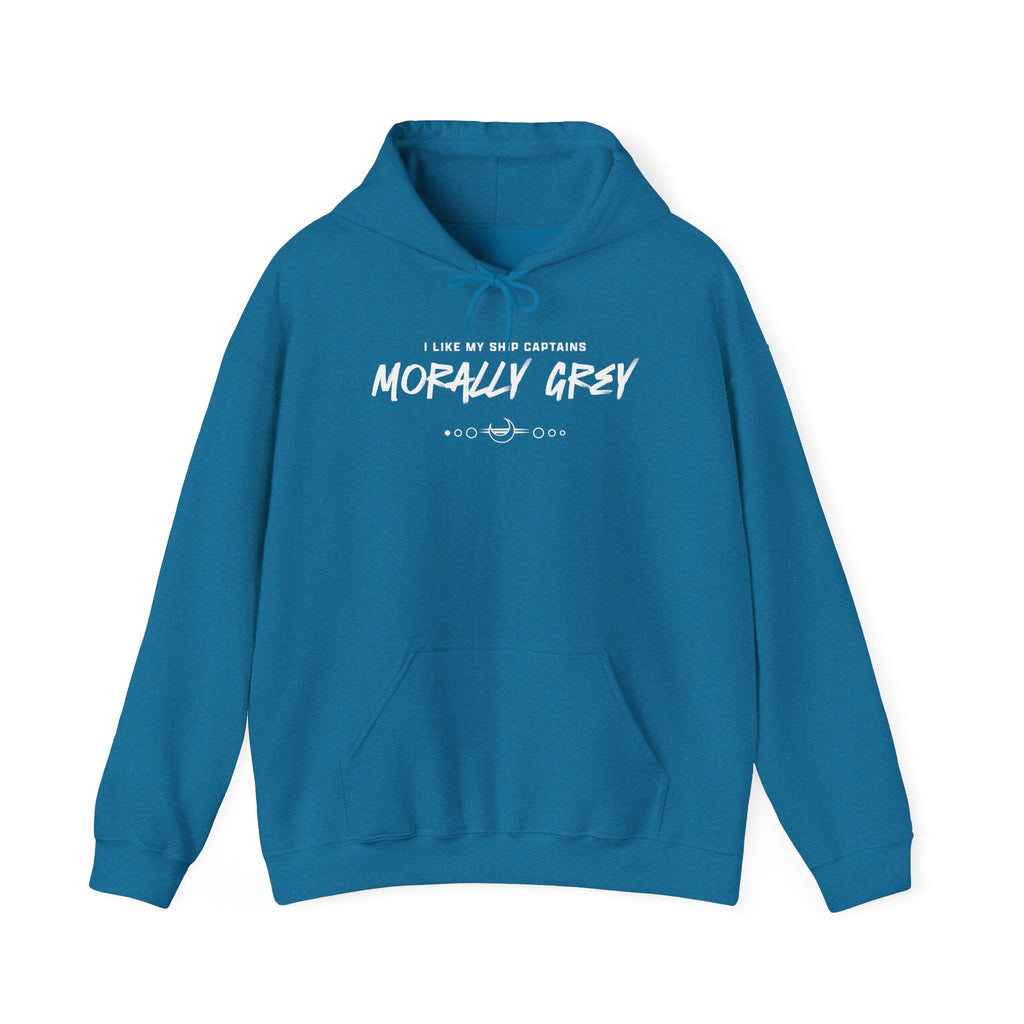 I Like My Ship Captains Morally Grey Hoodie - Colors
