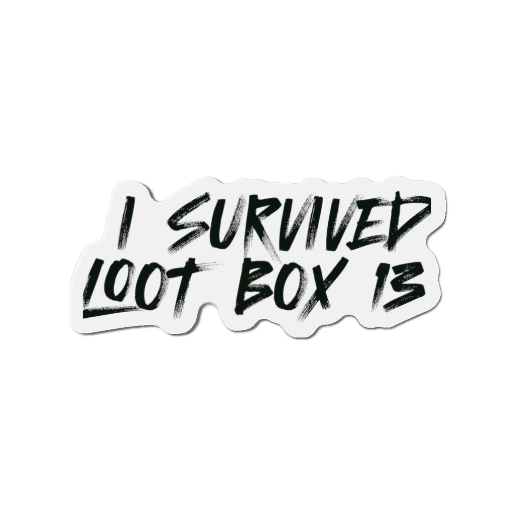 I Survived Loot Box 13 Magnet