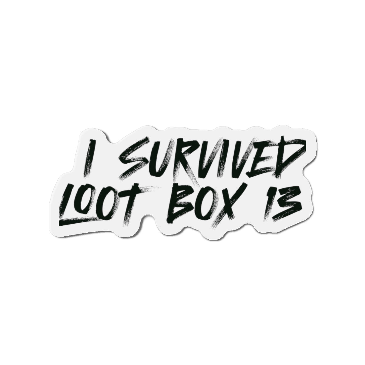 I Survived Loot Box 13 Magnet