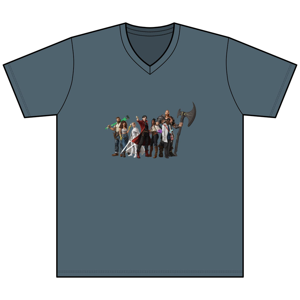 The Crew Heather V-Neck Tee