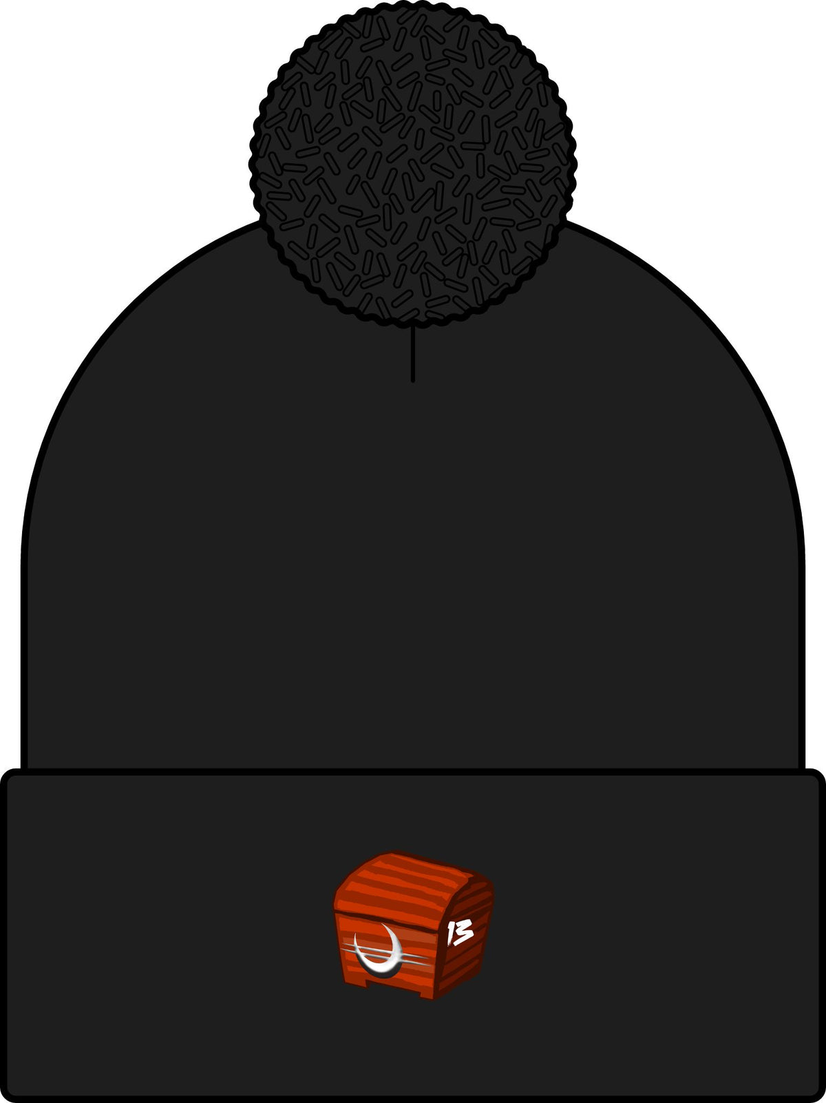 Loot Box 13 Pom Beanie