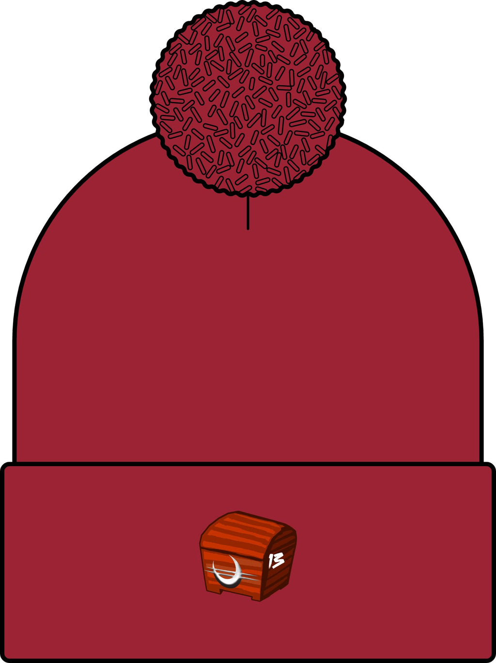 Loot Box 13 Pom Beanie
