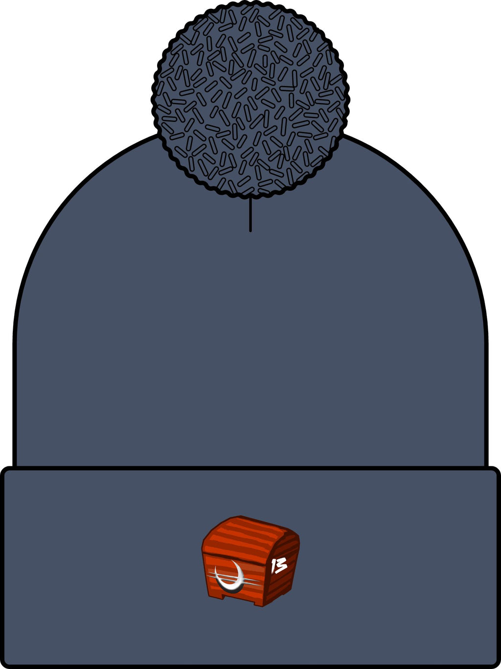 Loot Box 13 Pom Beanie