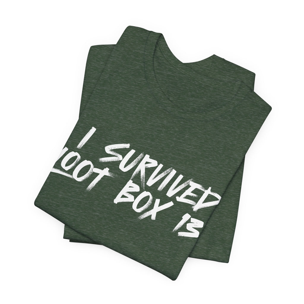 I Survived Loot Box 13 Tee - Heathers