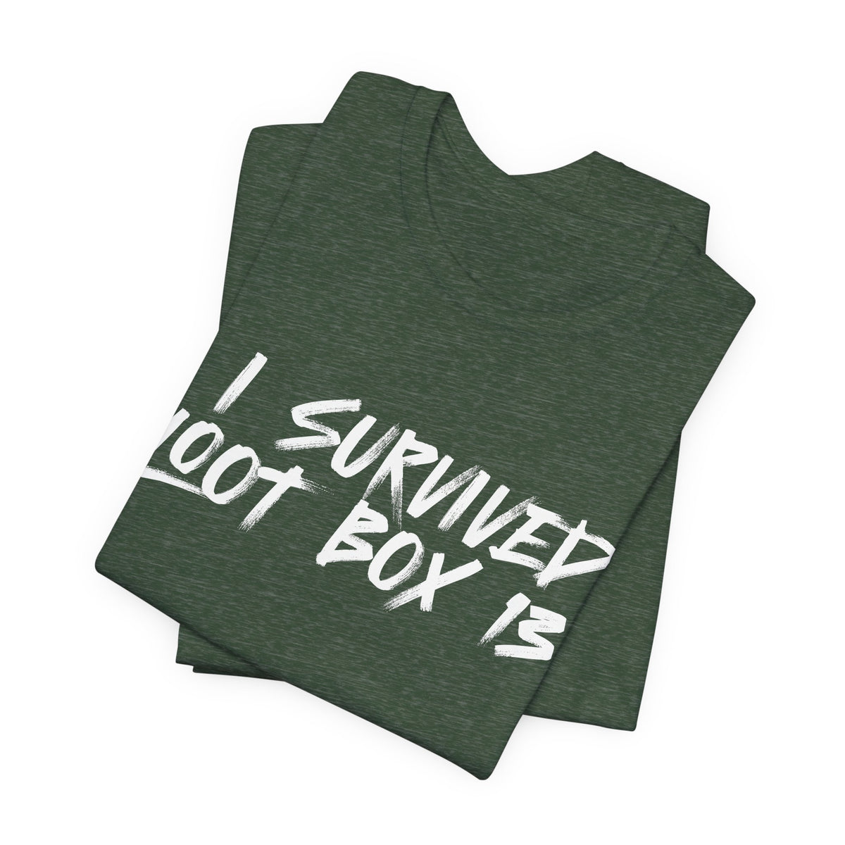 I Survived Loot Box 13 Tee - Heathers