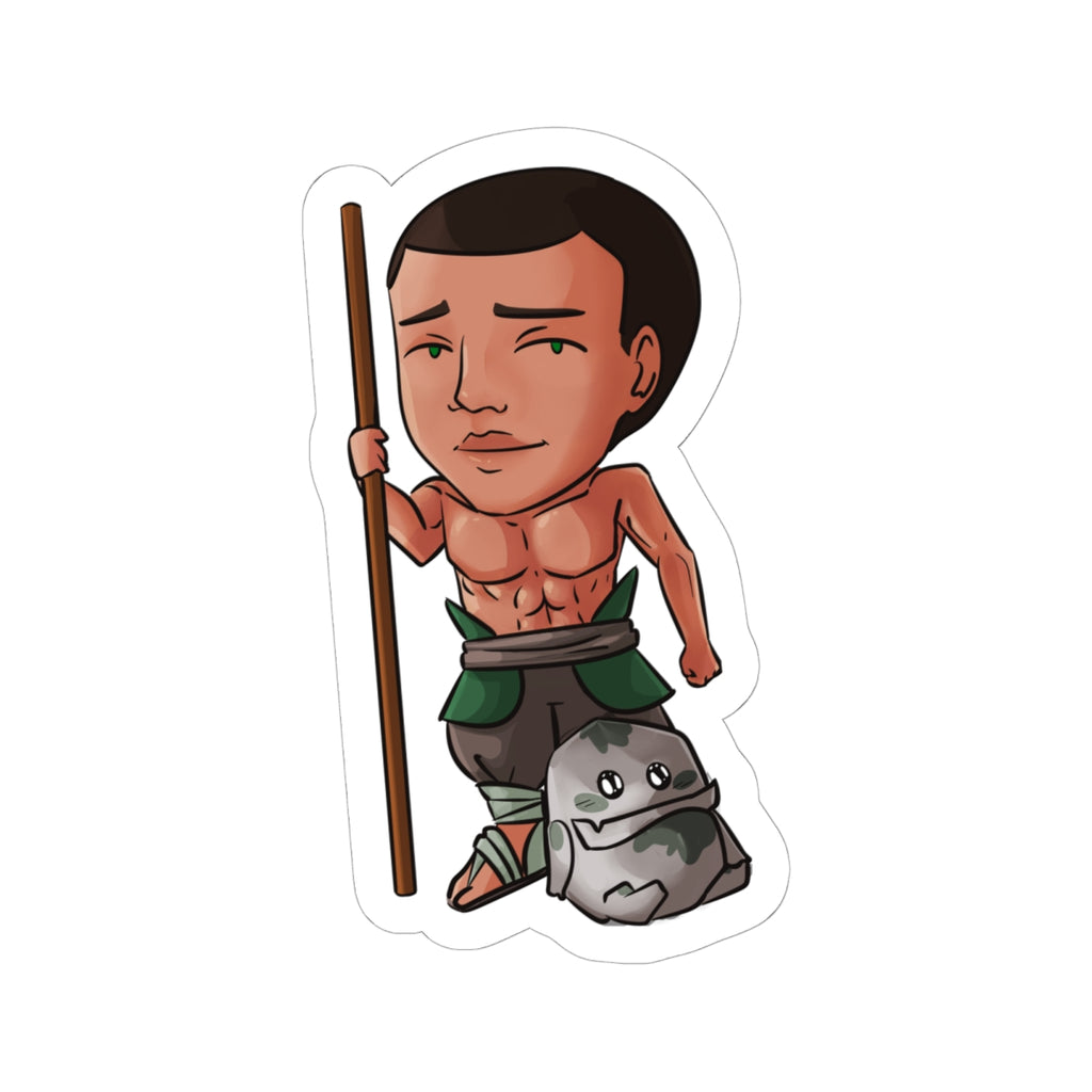 Eddie with Little Izzy Sticker (Chibi-Style)