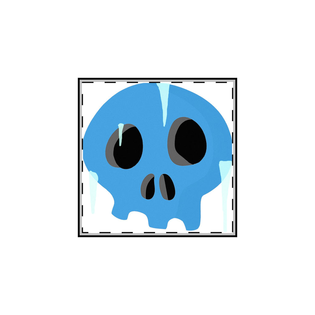 Frozen Skull Pin