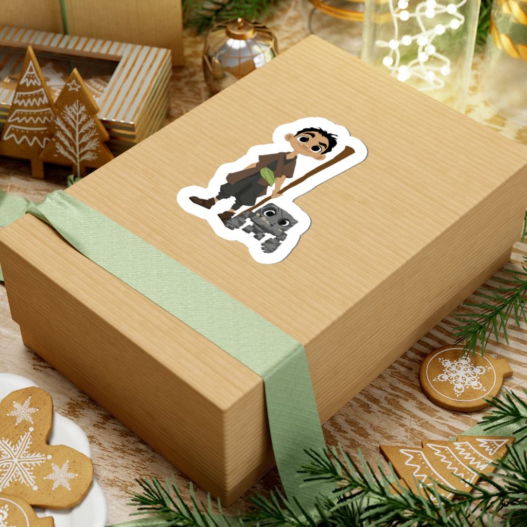 Eddie and Izzy Sticker (Kid Crew)