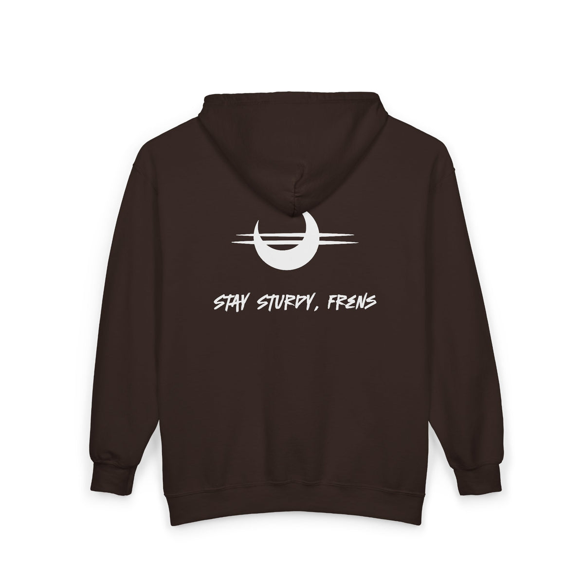 Stay Sturdy, Frens Crest Zip Hoodie