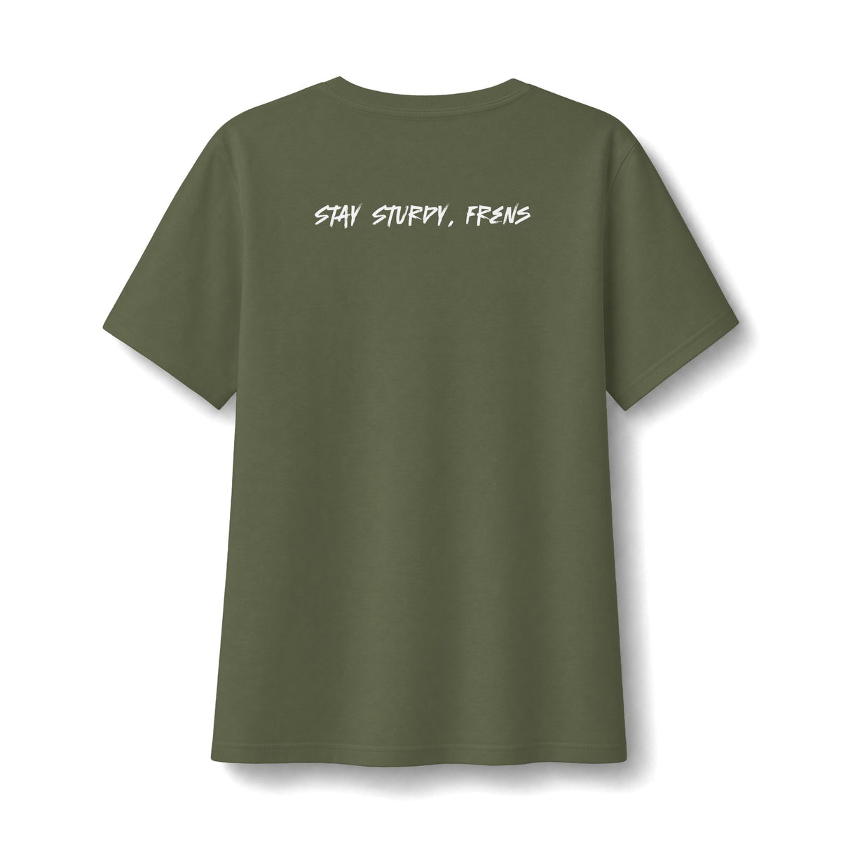 Stay Sturdy, Frens Crest Women's Relaxed V-Neck Tee