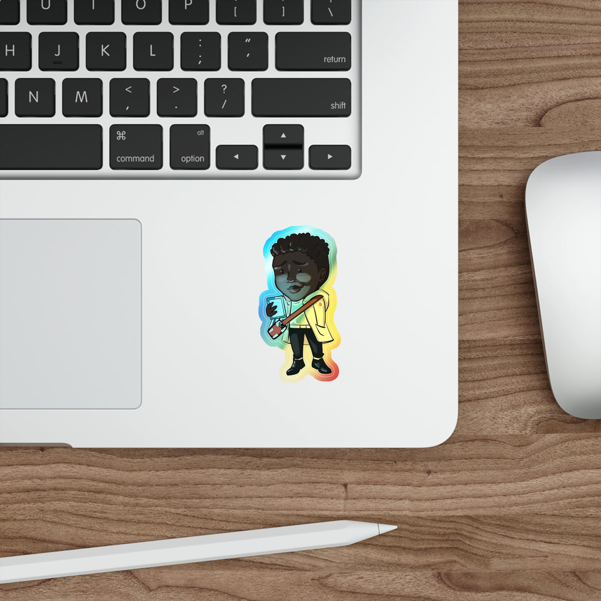 Farlow Holographic Sticker (Chibi-Style)