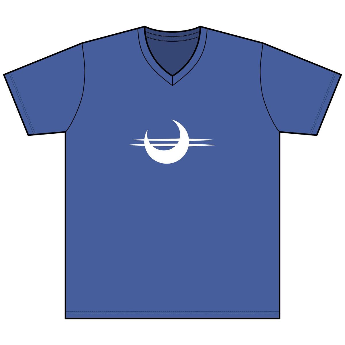 Stay Sturdy, Frens Crest Heather V-Neck Tee