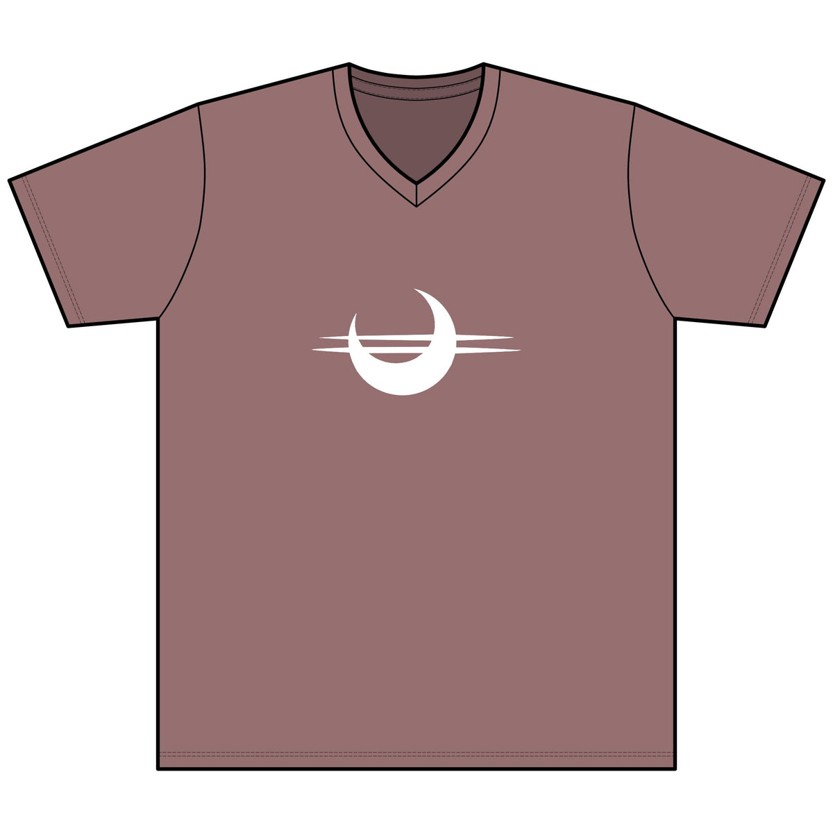 Stay Sturdy, Frens Crest Heather V-Neck Tee
