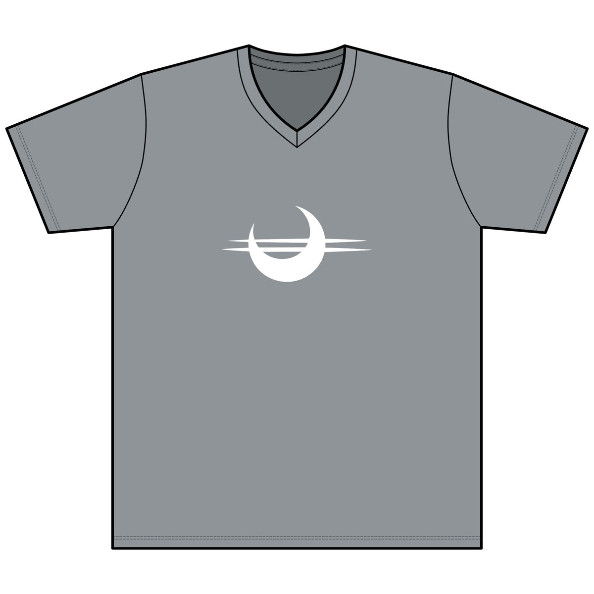 Stay Sturdy, Frens Crest Heather V-Neck Tee