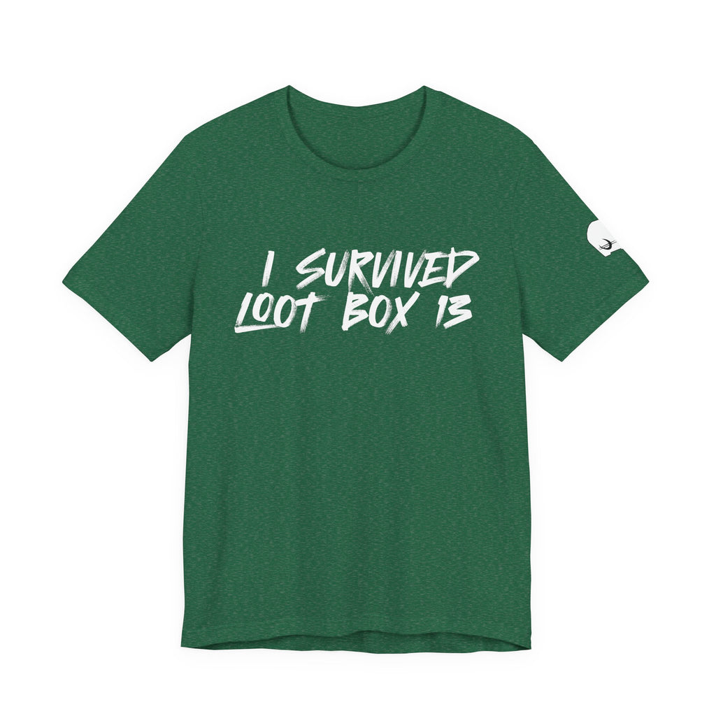 I Survived Loot Box 13 Tee - Heathers