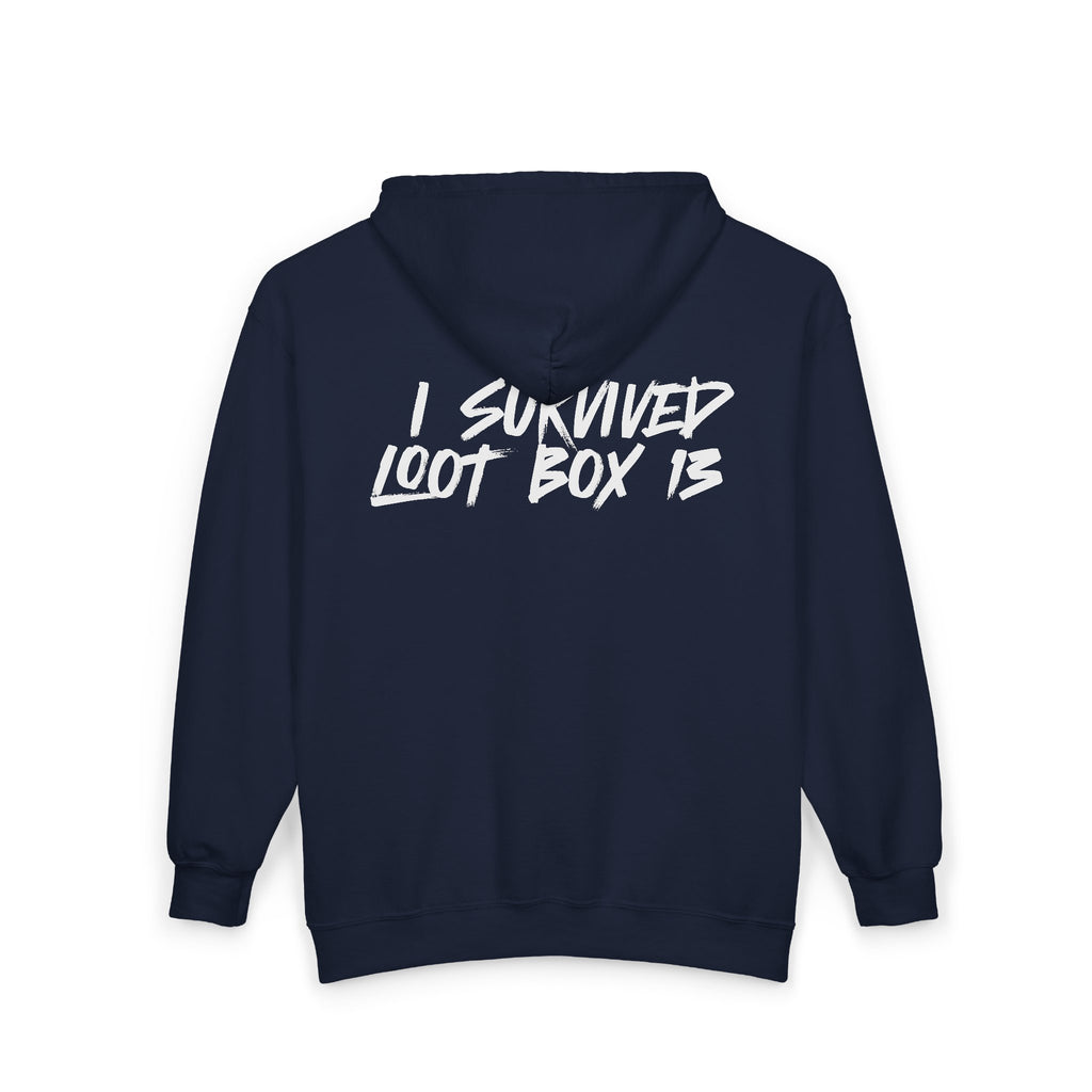 I Survived Loot Box 13 Zip Hoodie