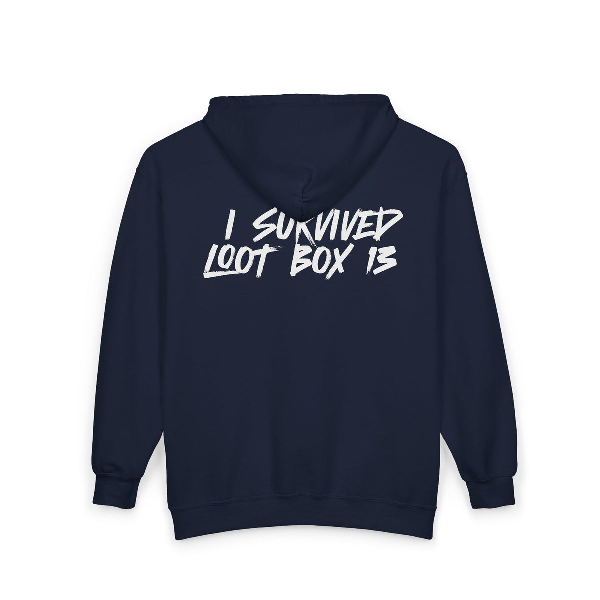 I Survived Loot Box 13 Zip Hoodie
