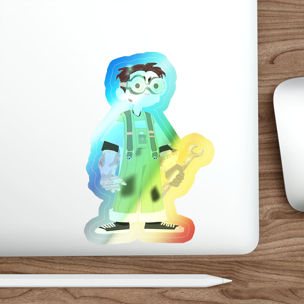 Bones Holographic Sticker (Kid Crew)