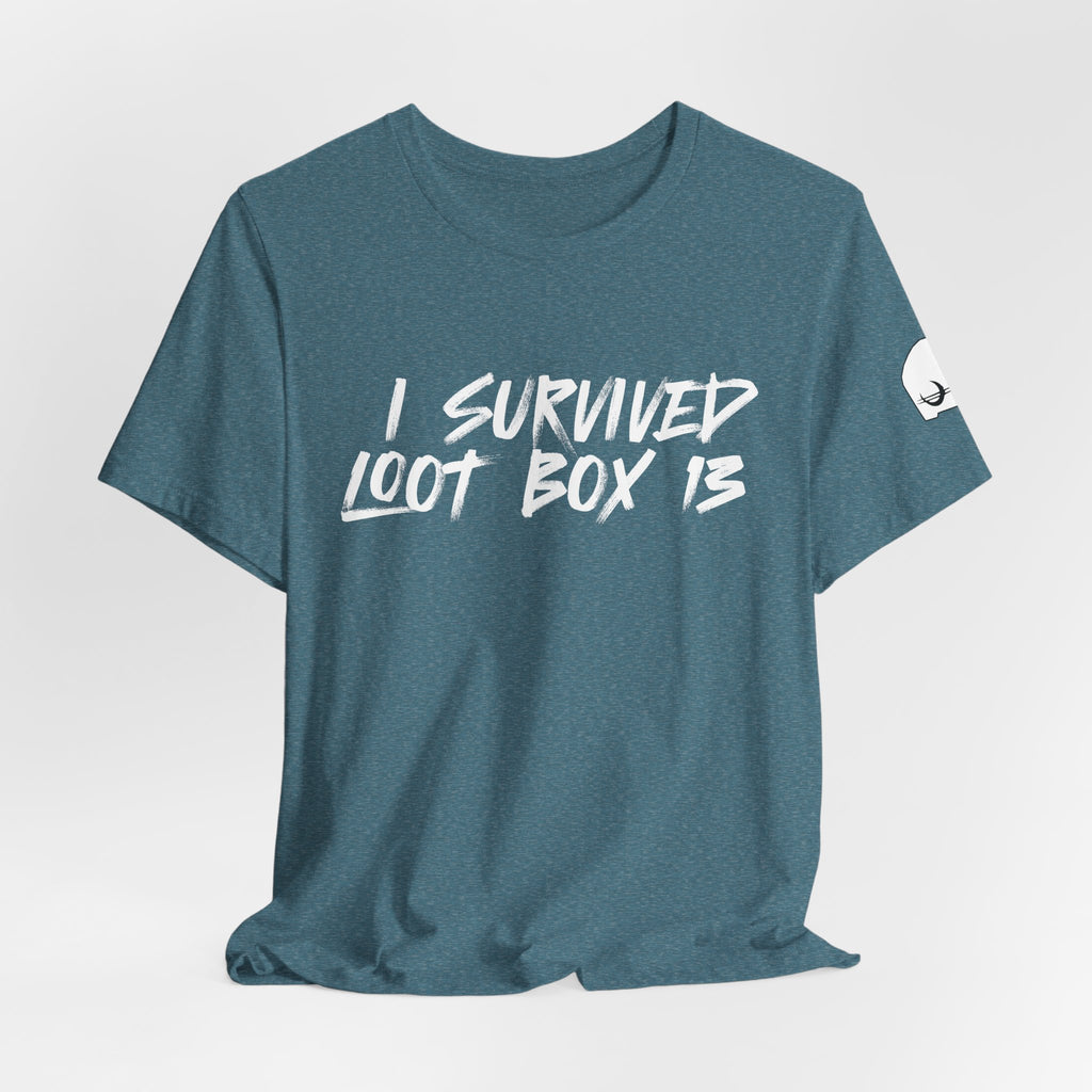 I Survived Loot Box 13 Tee - Heathers
