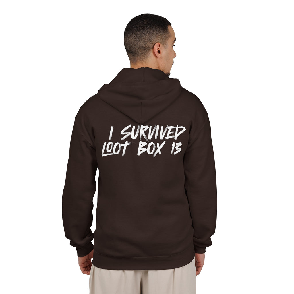 I Survived Loot Box 13 Zip Hoodie