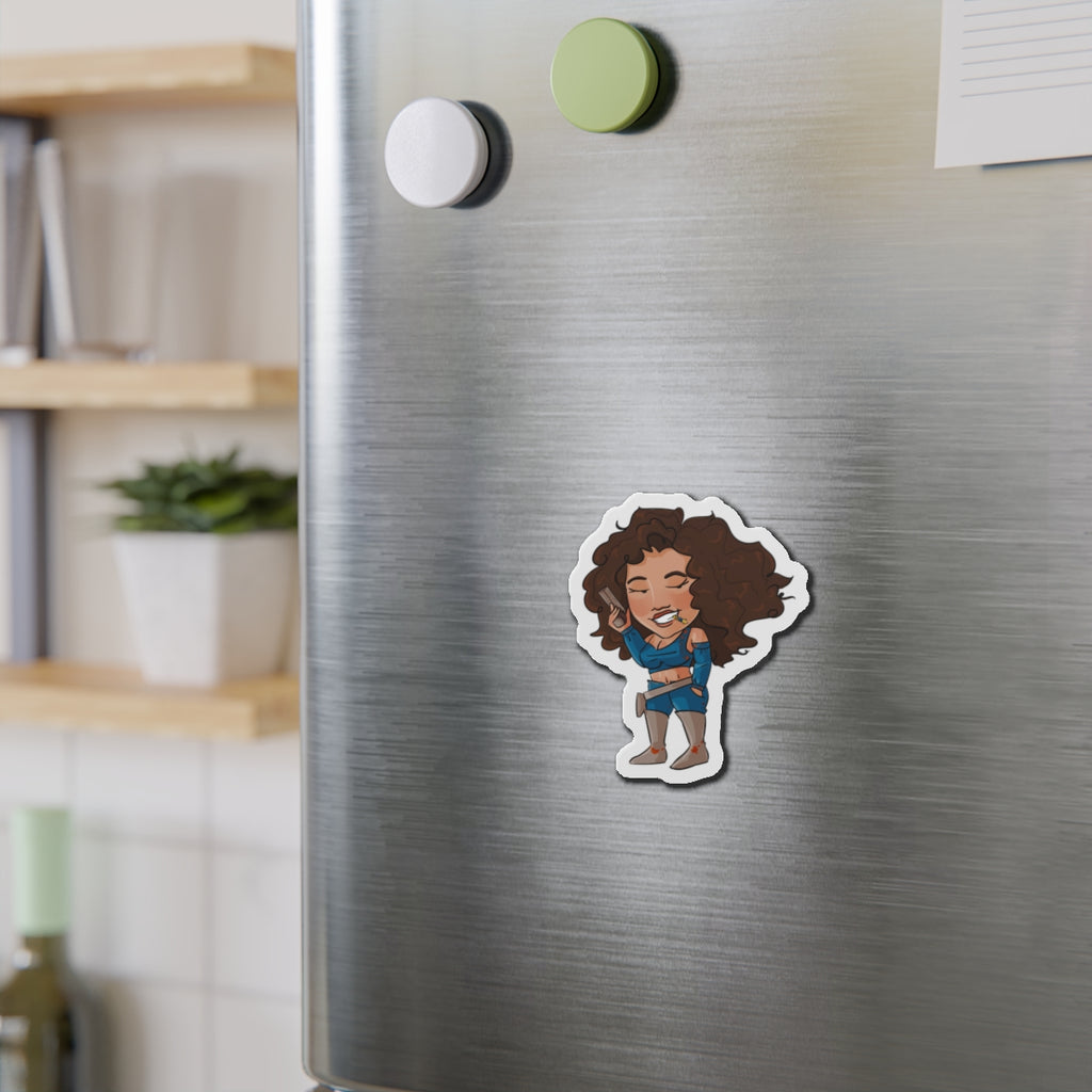 Willow Magnet (Chibi-Style)
