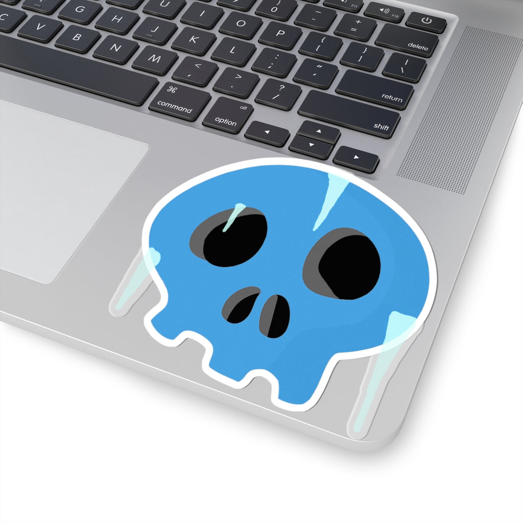 Frozen Skull Sticker