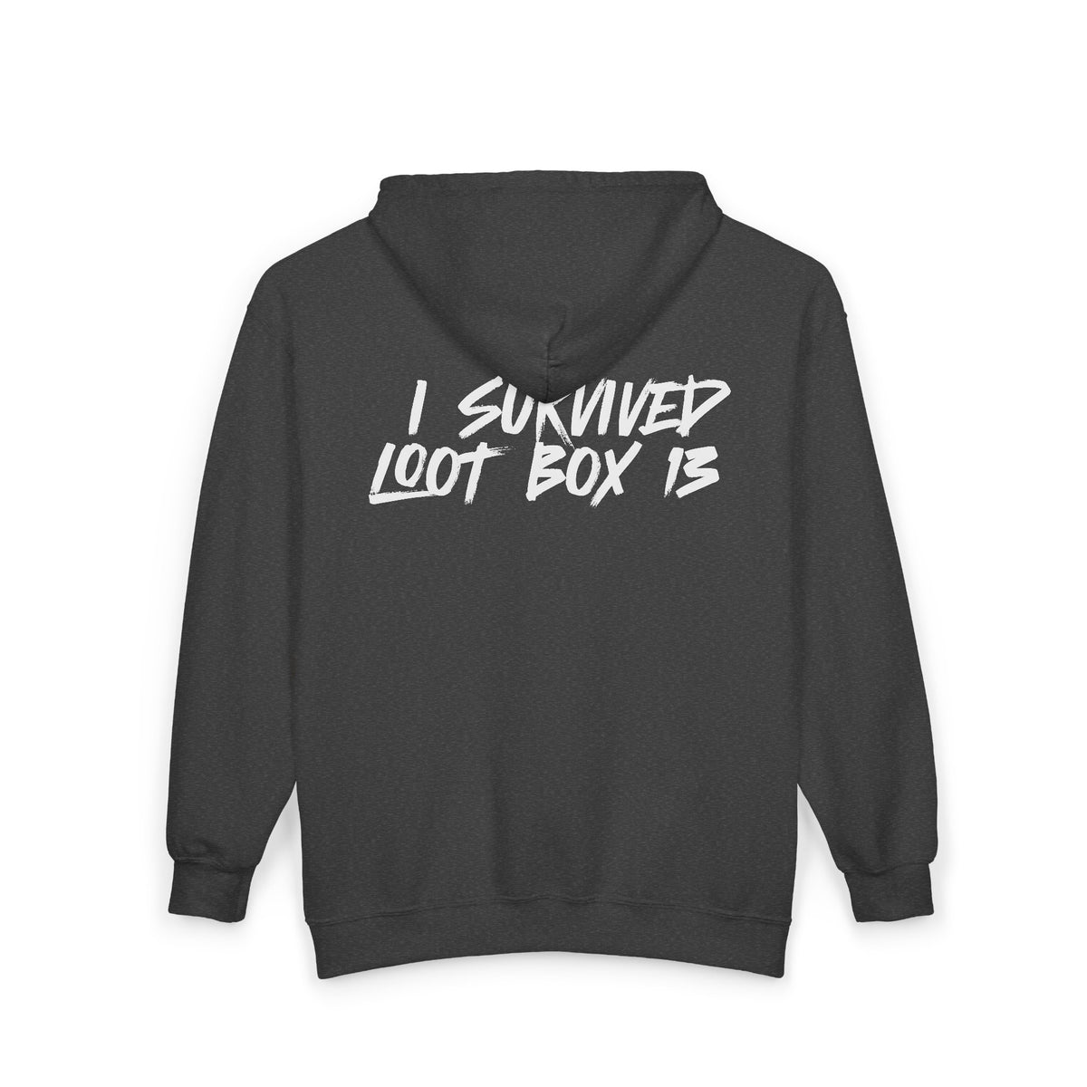 I Survived Loot Box 13 Zip Hoodie
