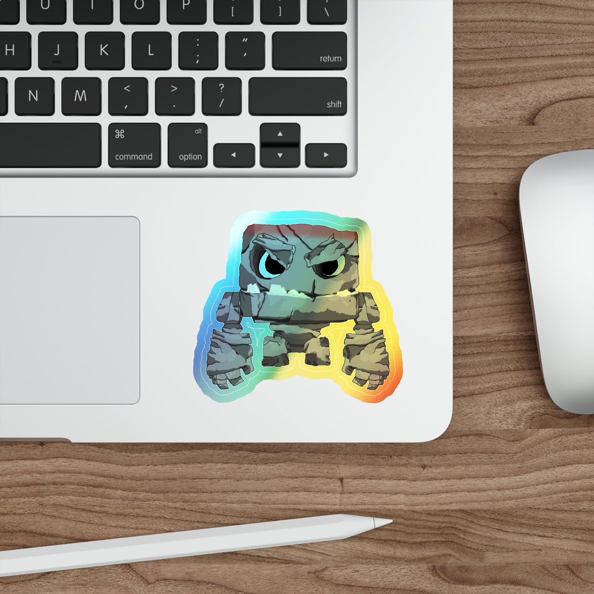 Izzy Mad Holographic Sticker (Kid Crew)