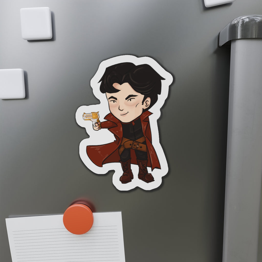Grey Magnet (Chibi-Style)