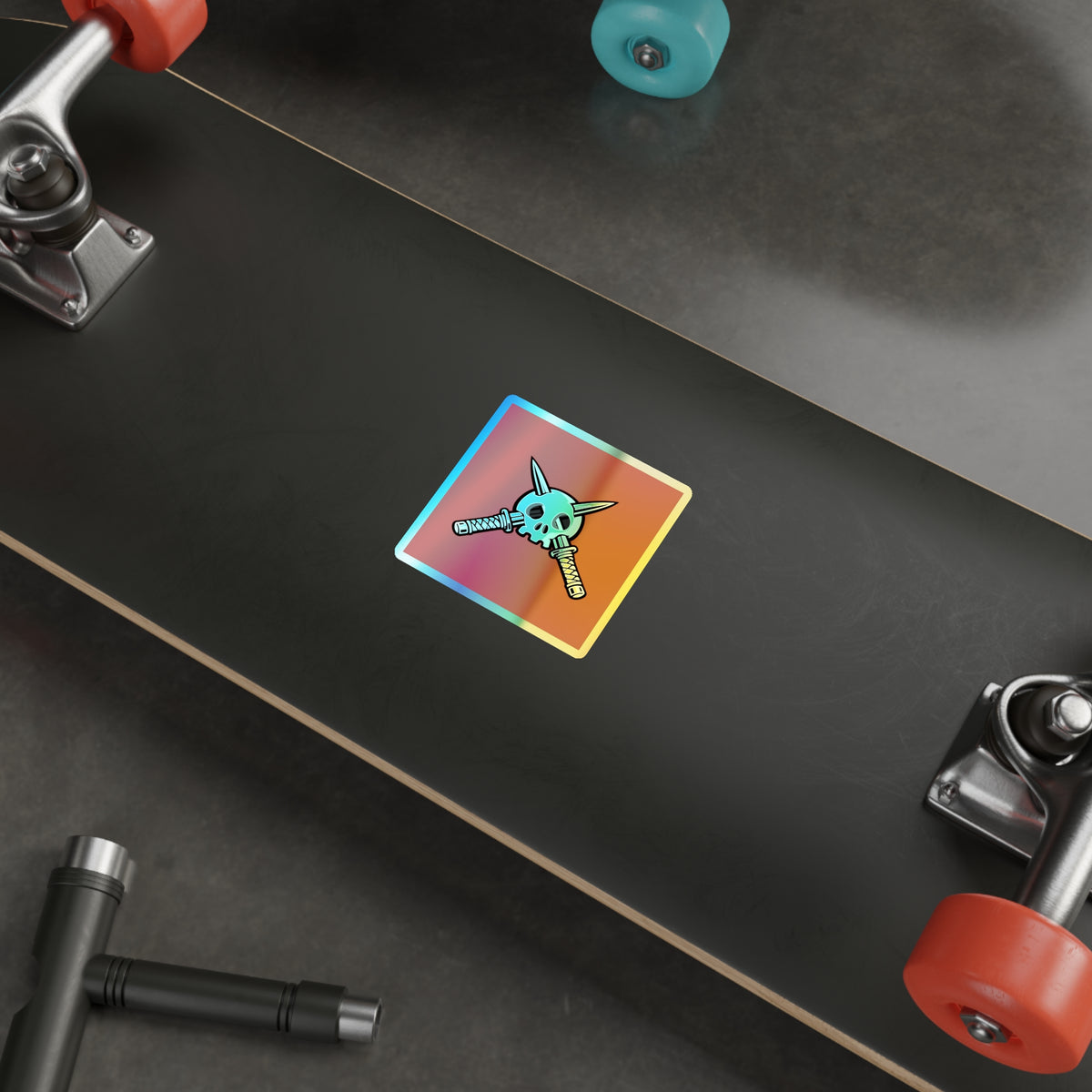 Trench Harbor Logo Holographic Sticker