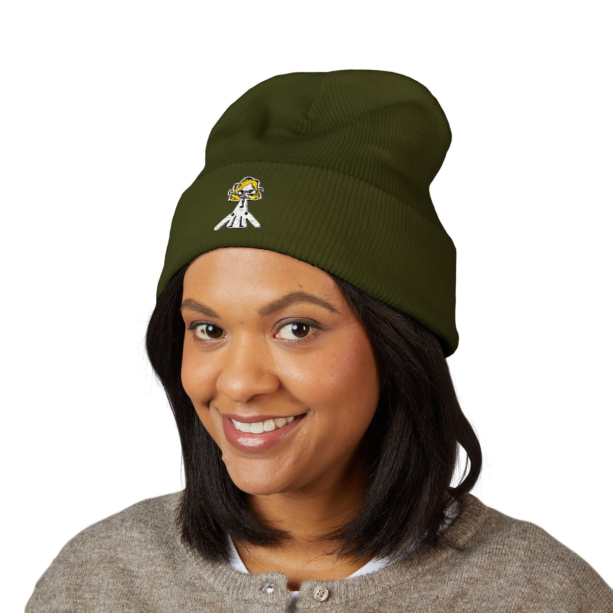 Little Dot Embroidered Beanie