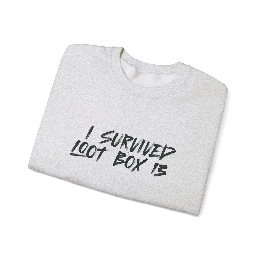 I Survived Loot Box 13 Crewneck Sweatshirt