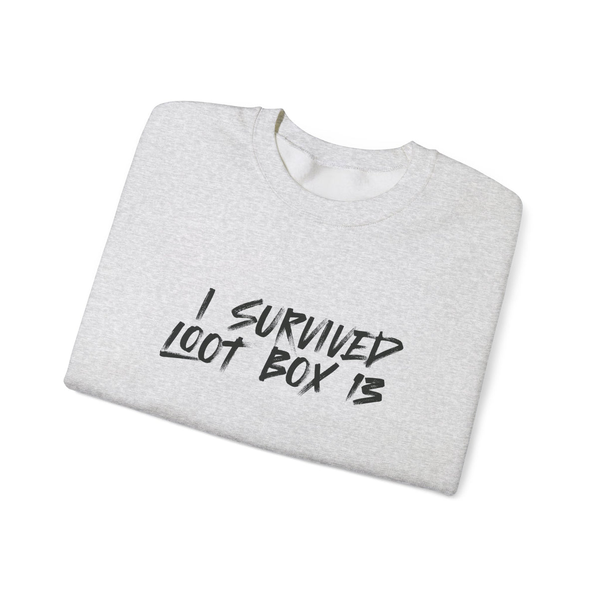 I Survived Loot Box 13 Crewneck Sweatshirt