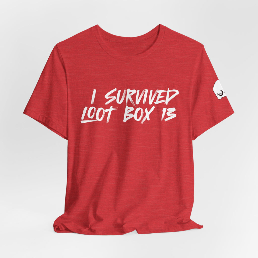 I Survived Loot Box 13 Tee - Heathers
