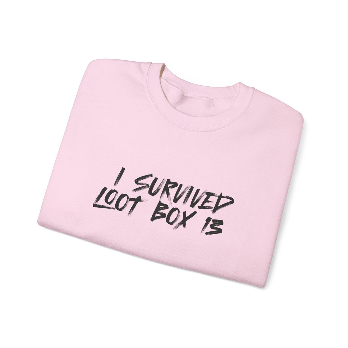 I Survived Loot Box 13 Crewneck Sweatshirt - Colors
