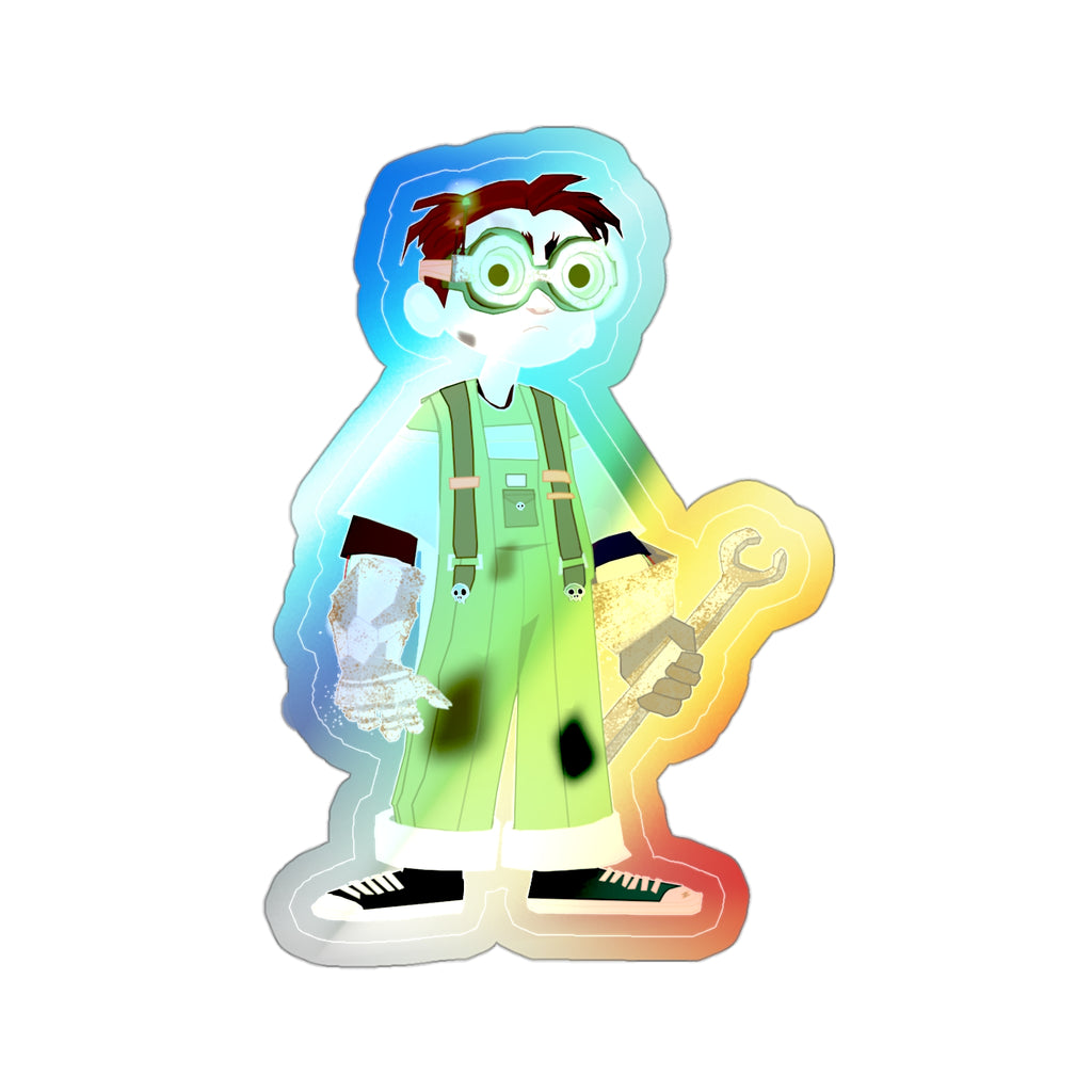 Bones Holographic Sticker (Kid Crew)